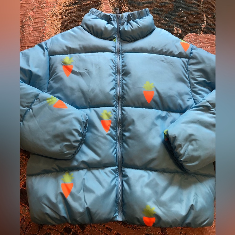 Native Youth Oversized Funnel Neck Puffer Jacket - Picture 2 of 13